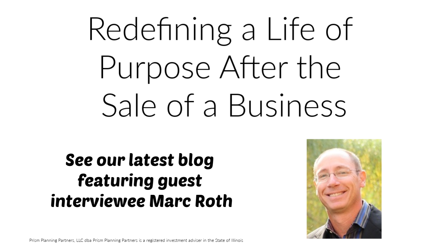 Redefining a life of purpose after the sale of a business